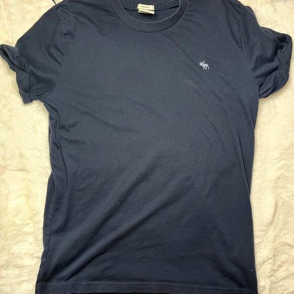 Abercrombie & Fitch Mens Navy Soft T-Shirt - Picture 1 of 6